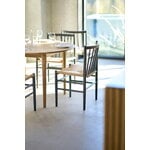 FDB Møbler C62 Bjørk dining table, 115 cm, oiled oak, decoration image