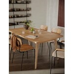 FDB Møbler C65 Åstrup extendable dining table, 90 x 170 cm, lacquered oak, decoration image
