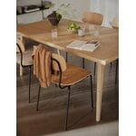 FDB Møbler C65 Åstrup extendable dining table, 90 x 170 cm, lacquered oak, decoration image