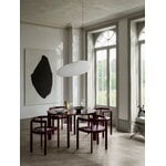 Fritz Hansen After chair MA100, burgundy ash, decoration image