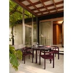 Fritz Hansen After chair MA100, burgundy ash, decoration image