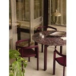 Fritz Hansen After chair MA100, burgundy ash, decoration image