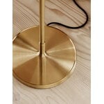 Fritz Hansen Clam floor lamp, opal - brass, decoration image