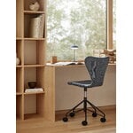 Fritz Hansen Clam Portable ladattava pöytävalaisin, dusk blue, sisustuskuva