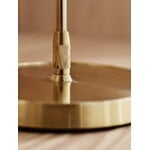 Fritz Hansen Clam table lamp, opal - brass, decoration image