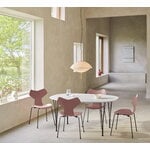 Fritz Hansen Superellipse bord, krom - vit laminat