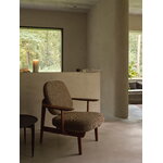 Fritz Hansen Solae portable lamp, warm grey, decoration image