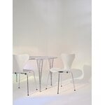 Fritz Hansen Series 7 3107 tuoli, 7:14 AM Colour Edition, beige - kromi, sisustuskuva