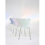Fritz Hansen Series 7 3107 tuoli, 7:14 AM Colour Edition, vaaleanpunainen - rainbow, sisustuskuva
