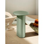 Fritz Hansen Solae portable lamp, light green, decoration image