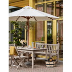 Fritz Hansen Solae portable lamp, warm grey, decoration image