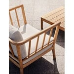 Skagerak Fauteuil lounge Tradition, teck - sable clair