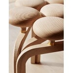 Fritz Hansen Utzon stool, oiled beech, decoration image