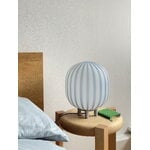 Established & Sons  Lampada da tavolo Filigrana T2, cilindro 220 mm, canne blu, vista 2
