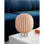 Established & Sons  lampada da tavolo Filigrana T2, cilindro 220 mm, canne rosse, vista 4
