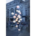 Established & Sons  Filigrana S5 suspension lamp, globe 500 mm, blue canes, view 3