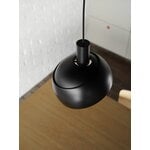Louis Poulsen FJ Elements pendant lamp, 250 mm, black, decoration image