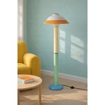 Sowden FL4 floor lamp, yellow - green, decoration image