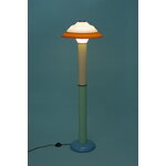 Sowden FL4 floor lamp, yellow - green, decoration image