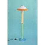 Sowden FL4 floor lamp, yellow - green, decoration image