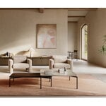 FORMARKIVET Dapple coffee table, square, black - Medium Moleanos limestone, view 2