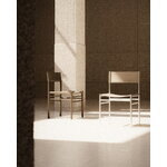 FORMARKIVET Ferra chair, steel - warm grey leather, decoration image