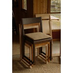 Frama Chair 01, dark brown birch, decoration image