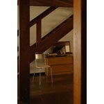 Frama Petit Rond Stuhl, Edelstahl - Naturleder, dekorationsbild