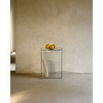 Frama Rivet Box table, clear glass, decoration image