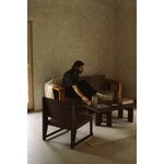 Frama Easy Chair 01 nojatuoli, tummanruskea koivu, näkymä 17