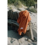 Frama Heavy Towel poncho, burned orange