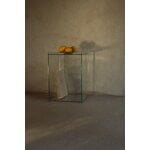 Frama Rivet Box table, clear glass, decoration image