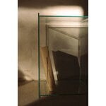 Frama Rivet Box table, clear glass, decoration image