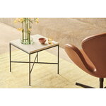 Fritz Hansen Planner MC330 coffee table, black - marble Cream
