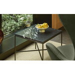 Fritz Hansen Planner MC330 coffee table, black - marble Charcoal