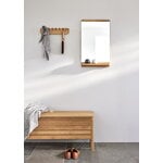 Form & Refine Rim wall mirror, oak