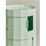 HAY Facet cabinet 110, incl. feet and castors, soft mint, decoration image