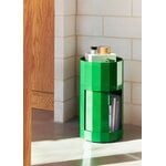 HAY Facet cabinet, high, spinach green, decoration image