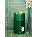 HAY Facet cabinet, high, spinach green