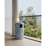 HAY Facet cabinet incl. feet and castors, high, misty blue, decoration image