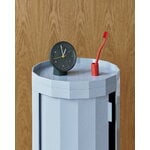HAY Facet cabinet incl. feet and castors, high, misty blue, decoration image