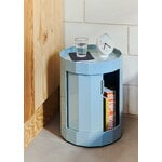 HAY Facet cabinet, low, misty blue