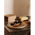 Ferm Living Erena lautanen, 22 cm, kerma, sisustuskuva