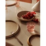 Ferm Living Erena ruokalautanen, 29 cm, kerma, sisustuskuva