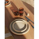 Ferm Living Oli juomalasi, matala, 11 cl, amber, sisustuskuva