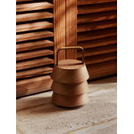 Ferm Living Luver ladattava pöytävalaisin, luonnonväri, sisustuskuva