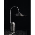 Ferm Living Lampe portable Arum, acier inoxydable, image décorative