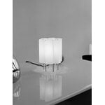 Ferm Living Boe table lamp, silver - natural, decoration image