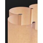 Ferm Living Boe table lamp, silver - natural, decoration image