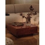 Ferm Living Burl Storage tavolino da caffè, radica scura, immagine decorativa